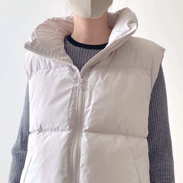 GUのオススメのアウター「ヒートパデッドオーバーサイズベスト」