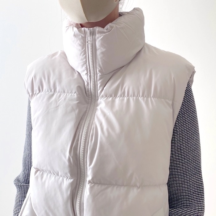 GUのオススメのアウター「ヒートパデッドオーバーサイズベスト」