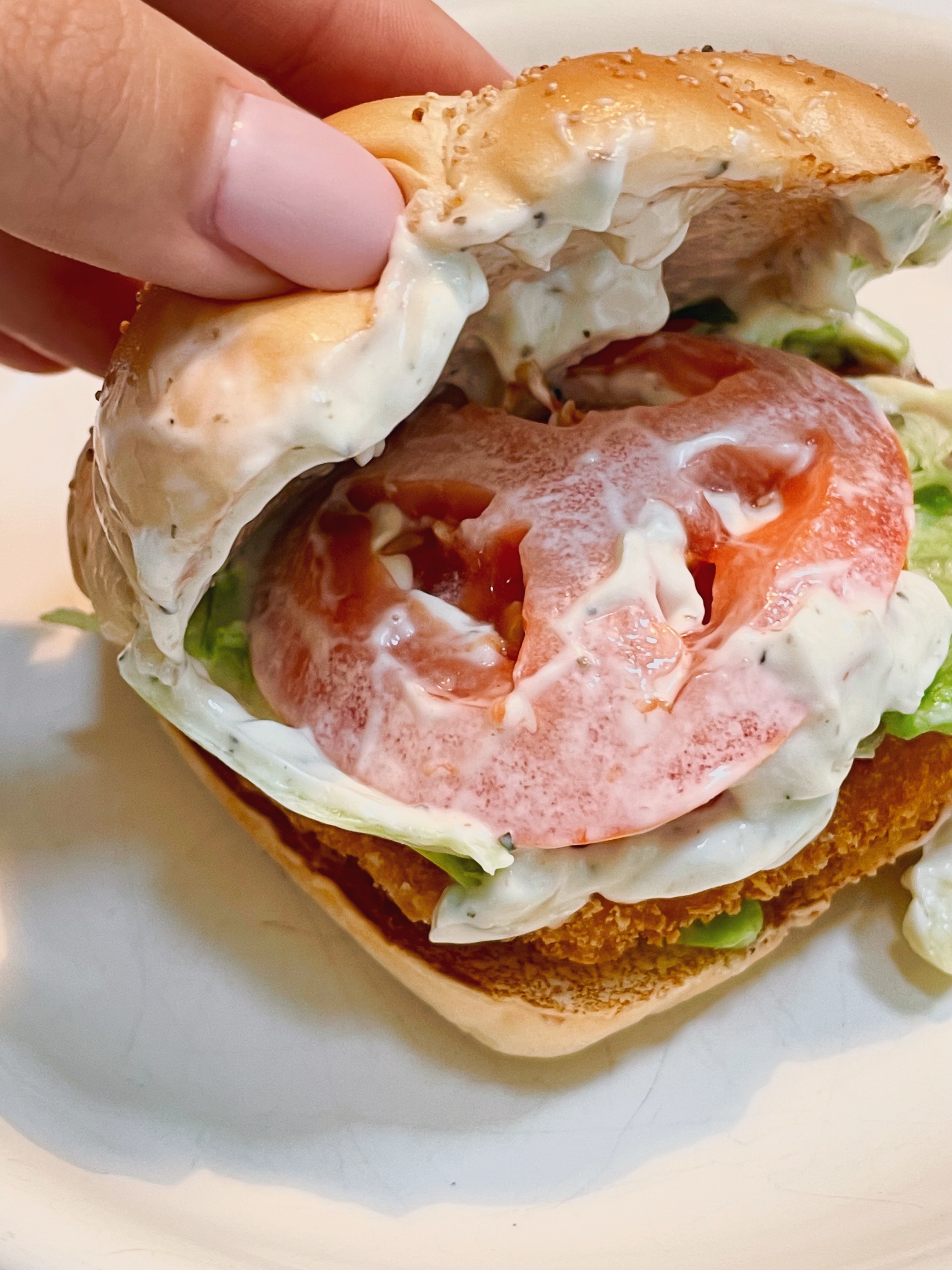 マックのオススメバーガー「N.Y.デリ シュリンプタルタル」