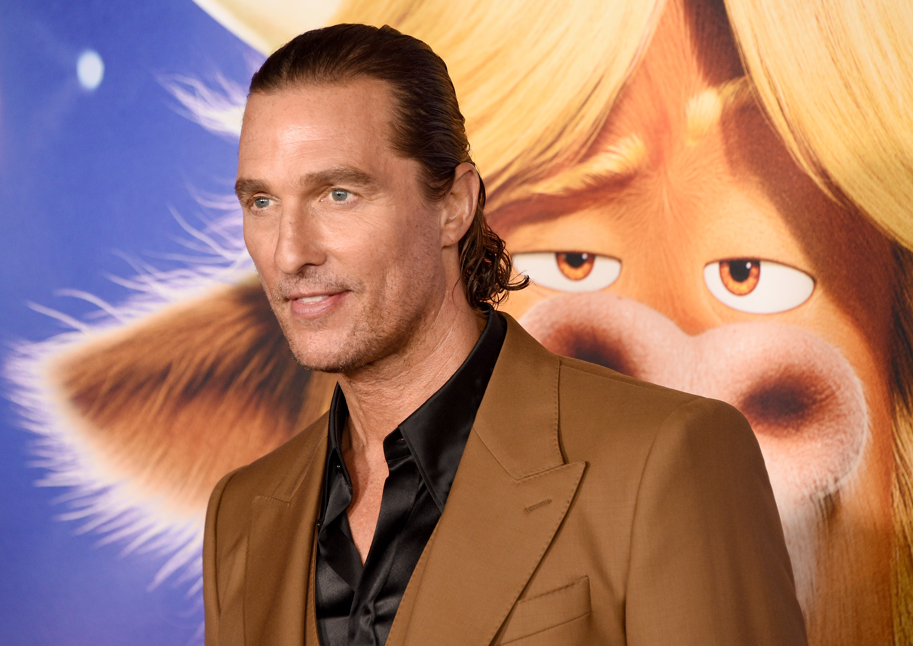 Closeup of Matthew McConaughey