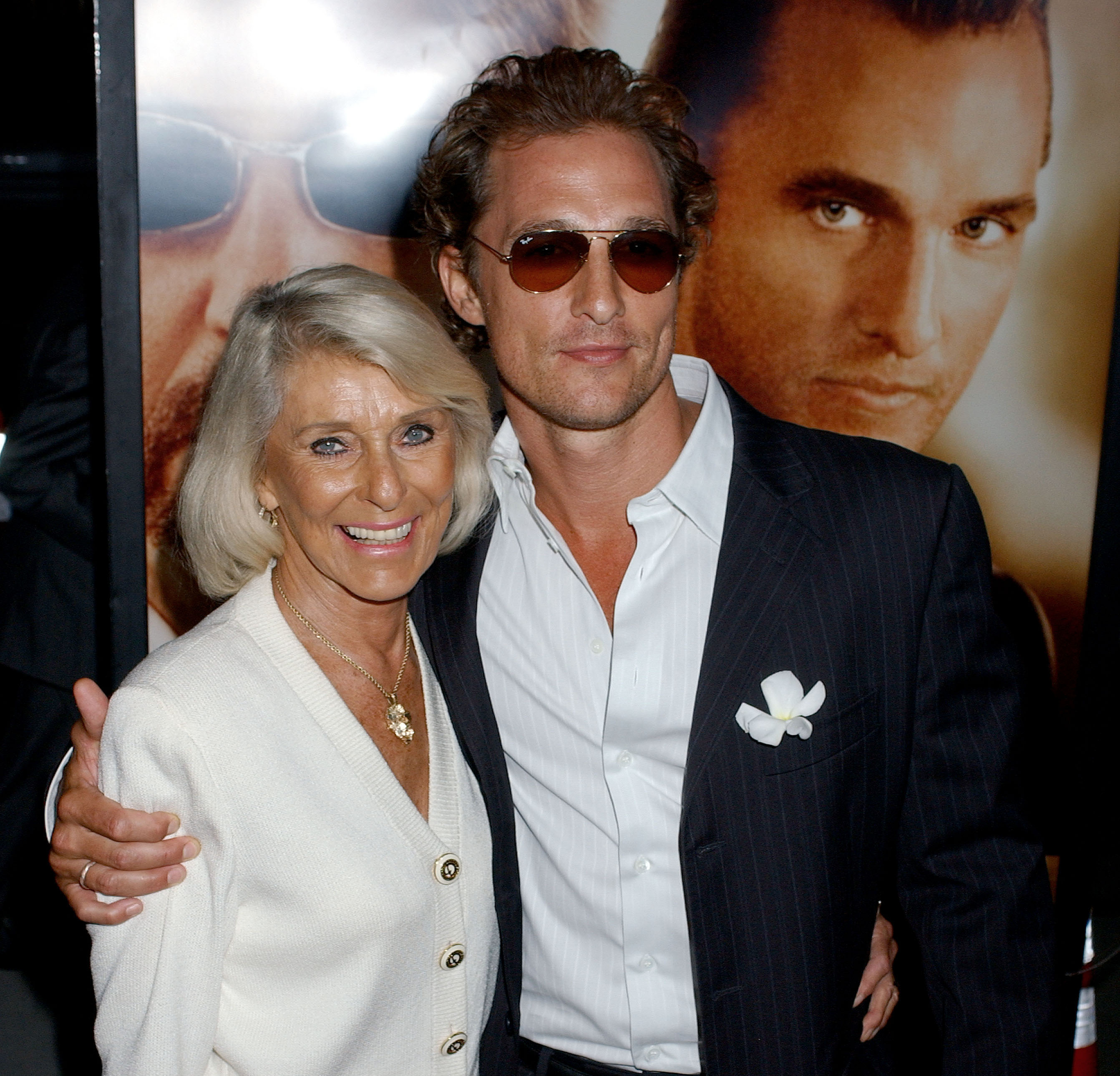 Closeup of Mary Kathlene and Matthew McConaughey