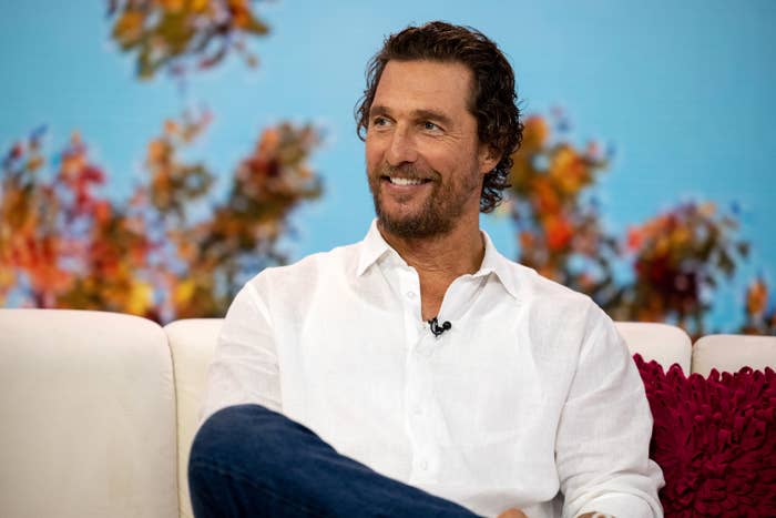 Closeup of Matthew McConaughey