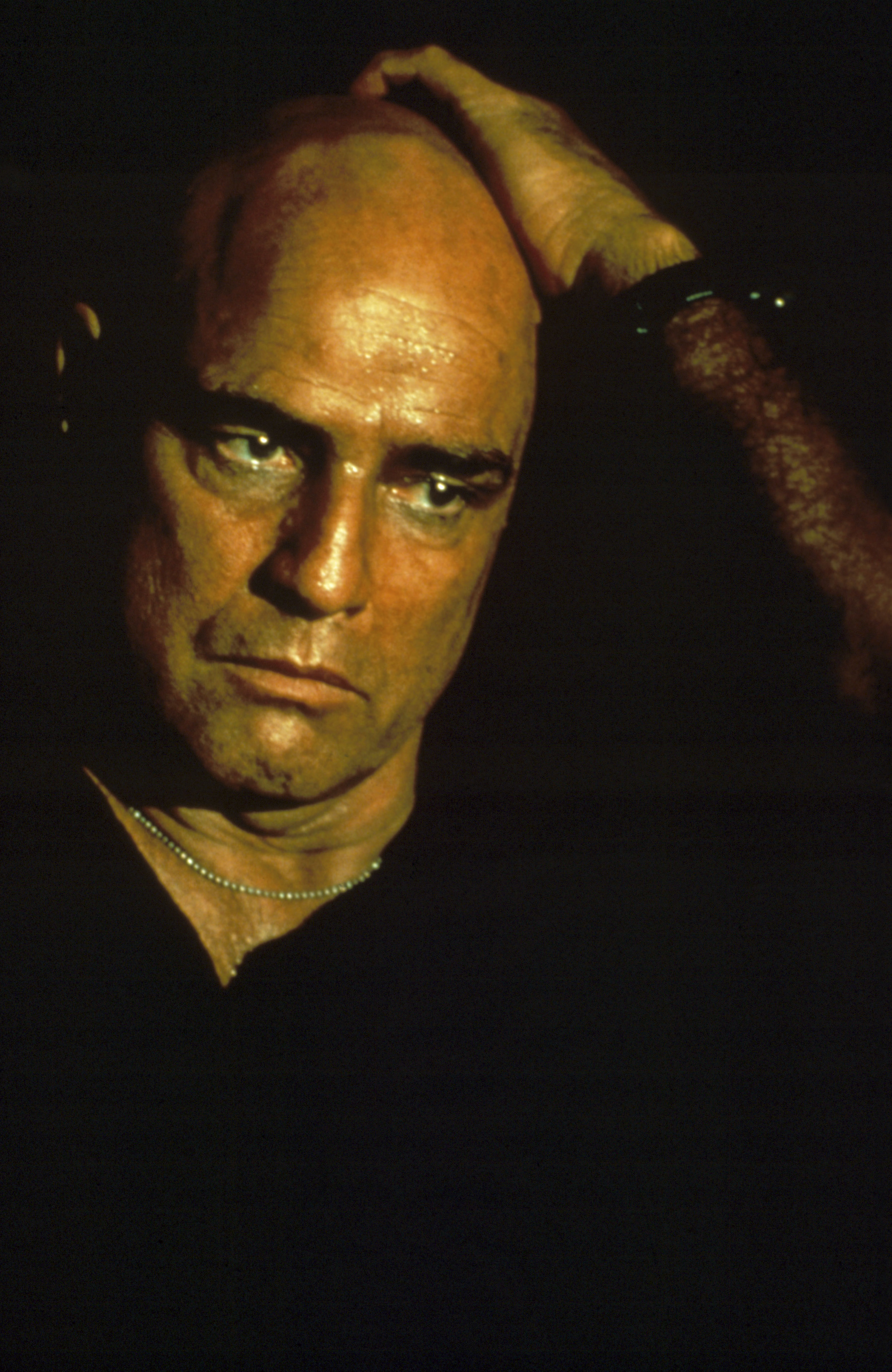 Closeup of Marlon Brando