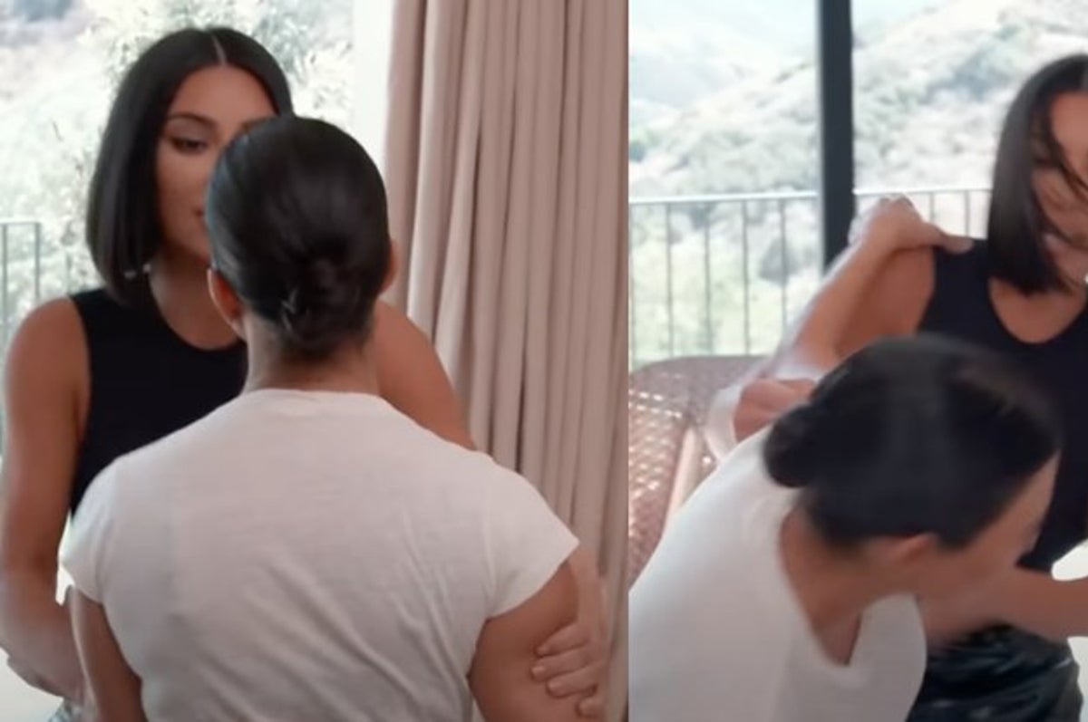 Fans Are Convinced Kim K's Latest Collab Is A Dig At Kourtney