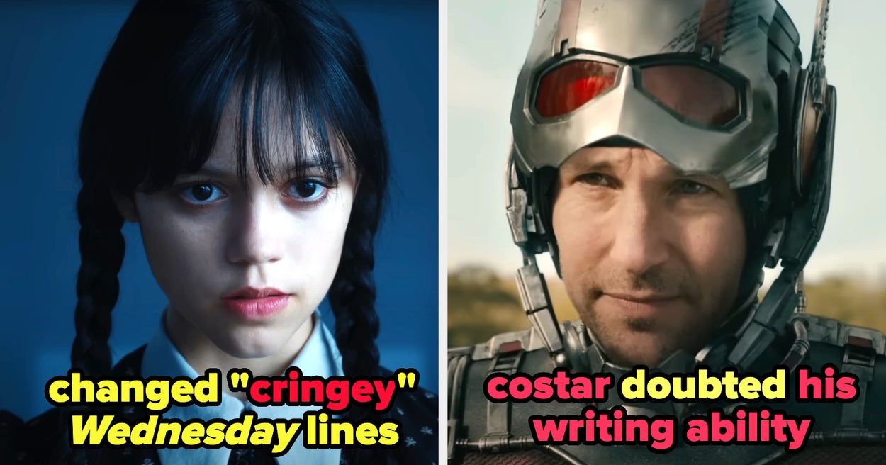 14 Actors Who Totally Rewrote The Script For Their Movie Or TV Show