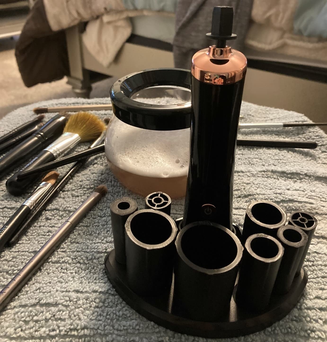 Reviewer image of the brush cleaning kit