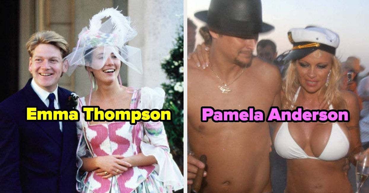 21 Celebs Who Wore Non-Traditional Wedding Looks 21 Celebs Who Wore Non-Traditional Wedding Looks