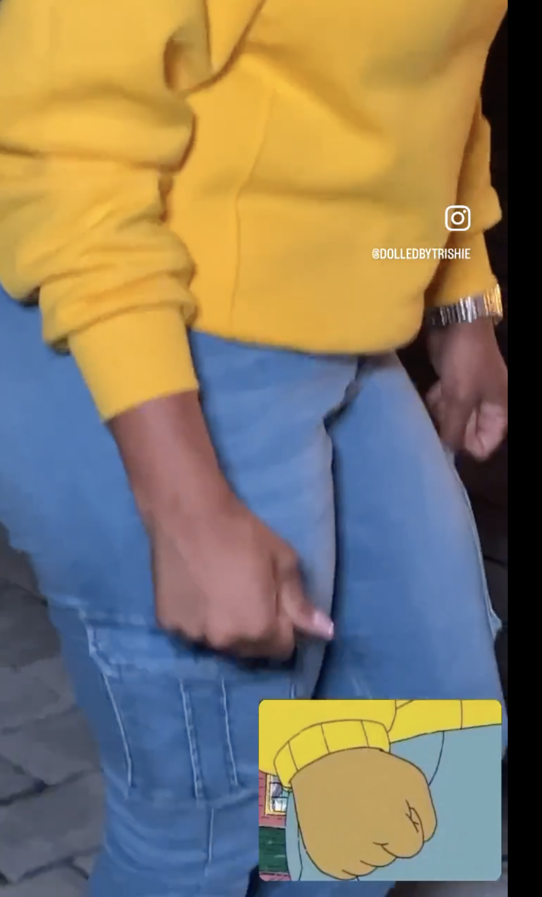 closeup of the fist