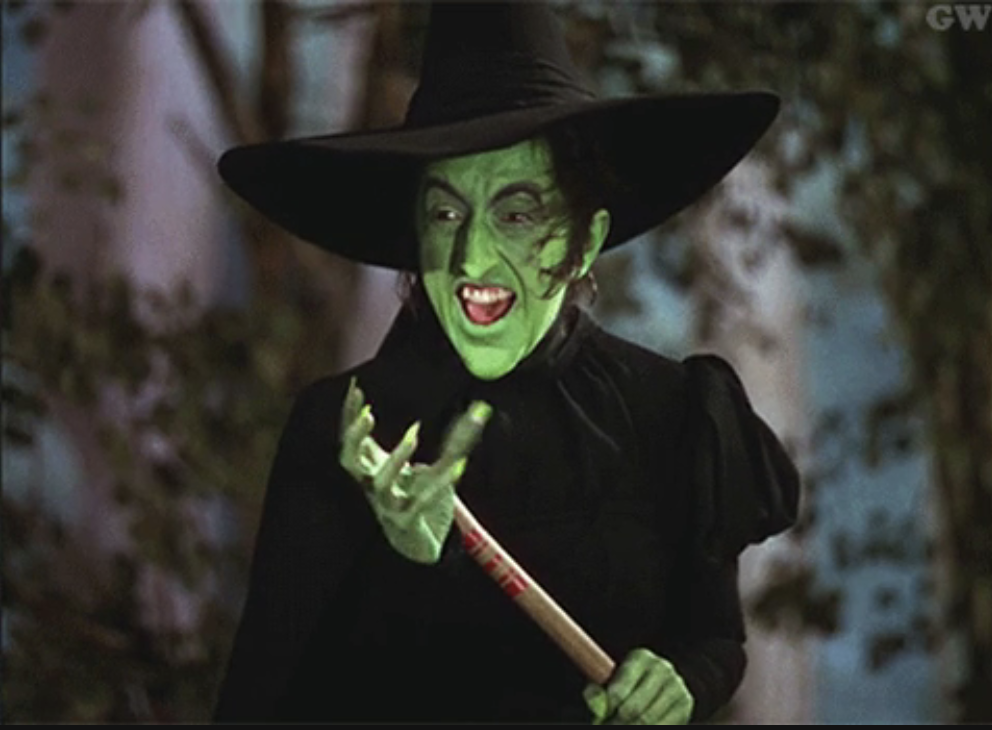 the Wicked Witch from the Wizard of Ox