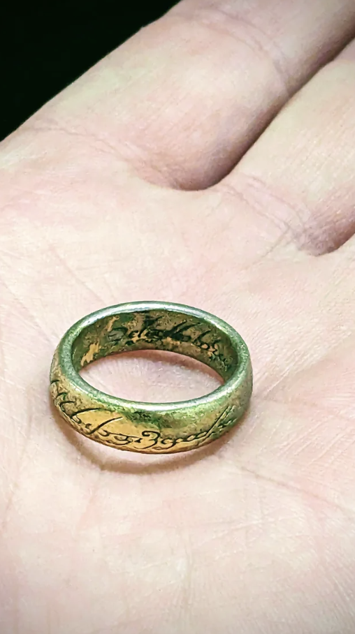 A ring from Lord of the Rings