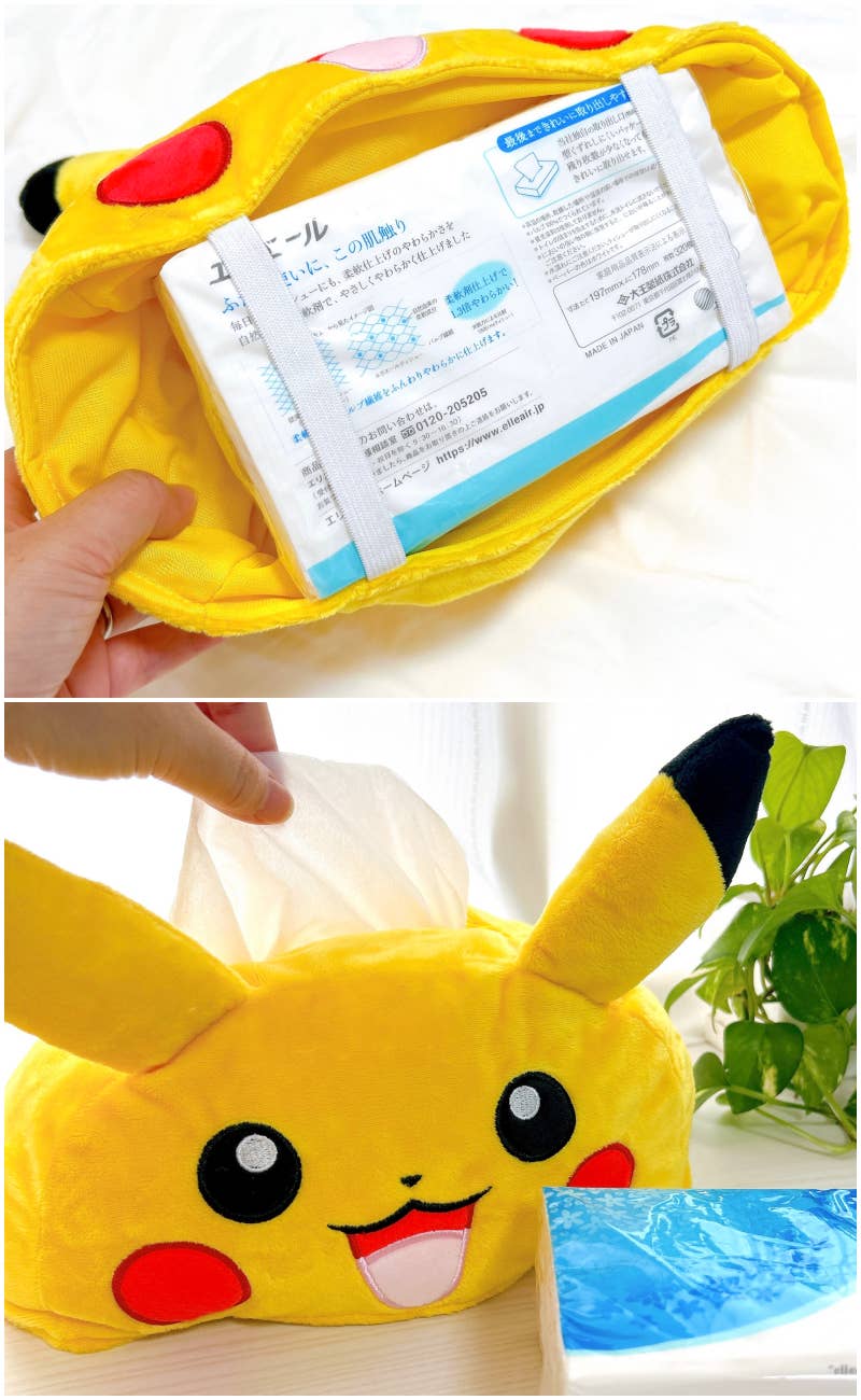 ニトリで見つけた「ピカチュウのティッシュケース」が最強のかわいさ