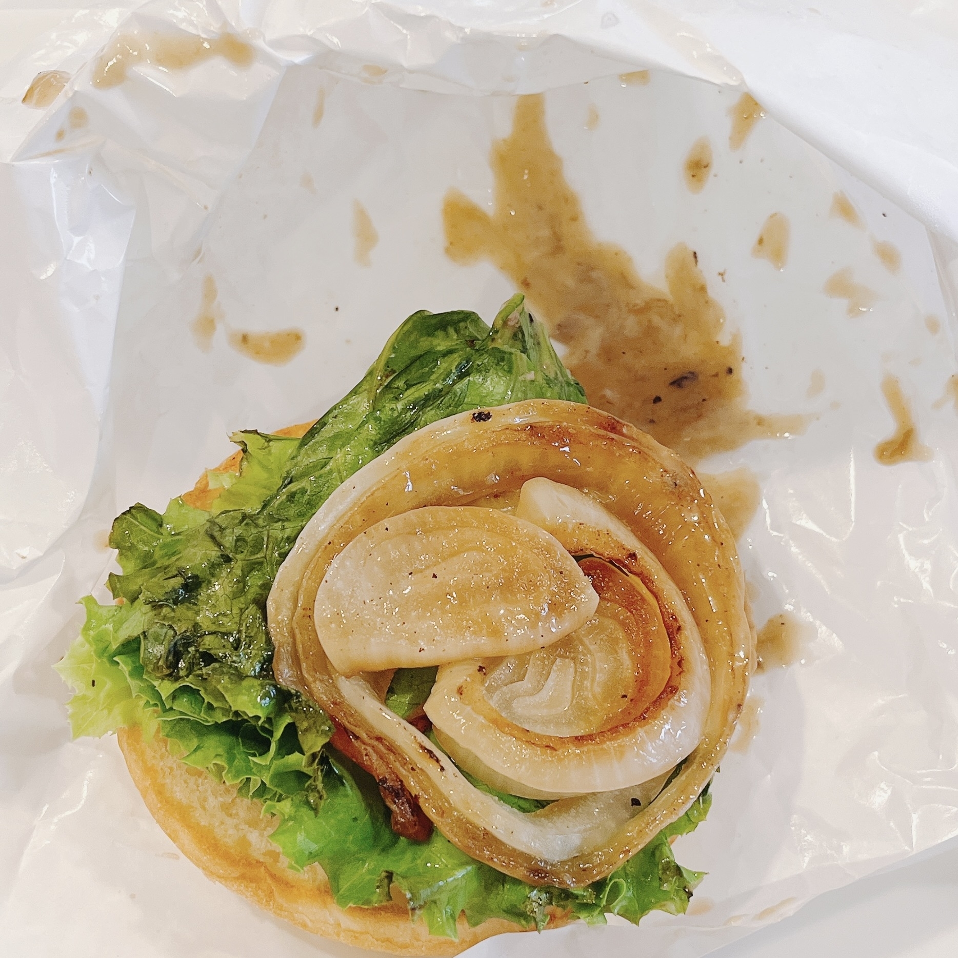 フレッシュネスバーガーのオススメのバーガー「マッシュルームチーズバーガー ～ポルチーニクリームソース～」