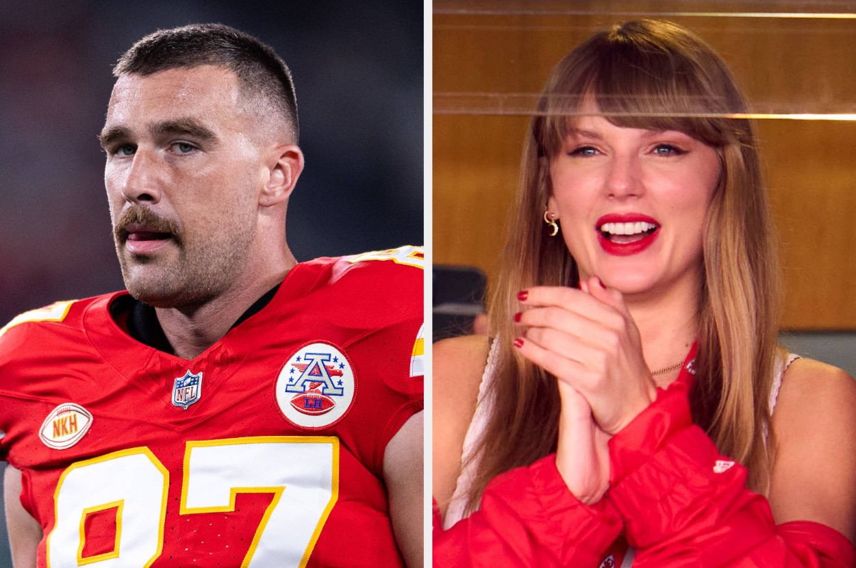 Why Travis Kelce Wants NFL to Be Delicate About Taylor Swift Coverage - E!  Online - CA