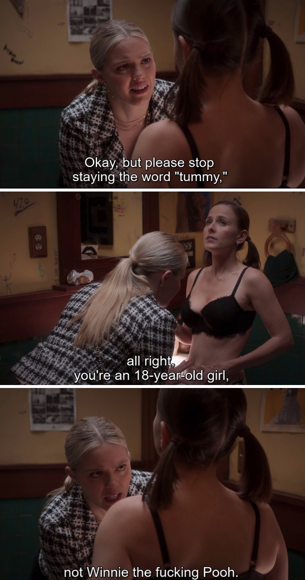 Pauline Chalamet and Reneé Rapp on "The Sex Lives of College Girls"