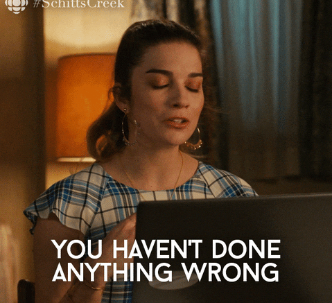 &quot;You haven't done anything wrong&quot;