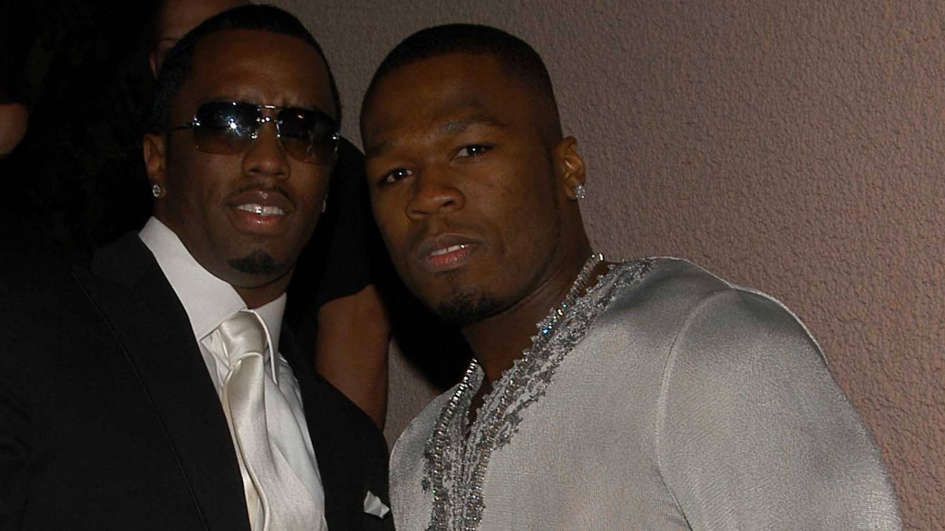 50 Cent Isn't a Fan of Diddy's Parties Because of His Hugs Complex