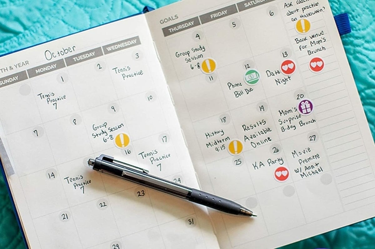 Remarkable Bill Due Planner Stickers, 6 Colors Bill Due Tracking Labels - Pay Planner Reminder for Planners & Journals,Budgeting,Monthly Bill (180