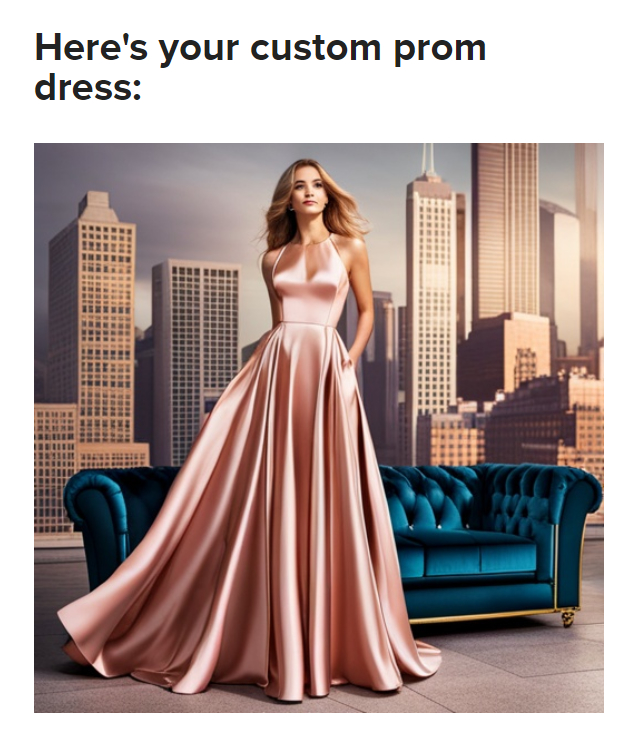 This AI Quiz Will Design Your Dream Prom Dress