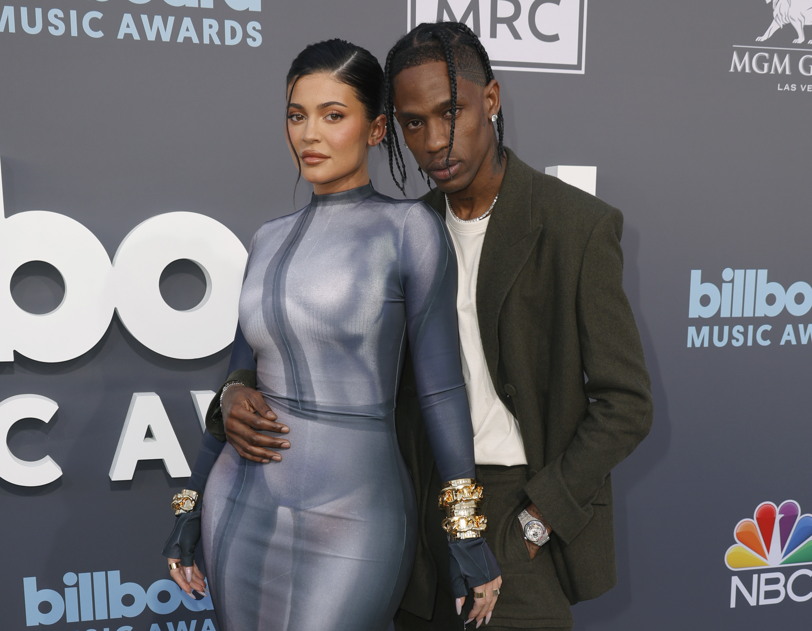 Kylie Jenner and Travis Scott at the Billboard Music Awards