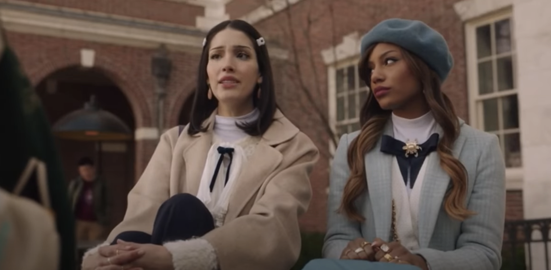 teens outside of school