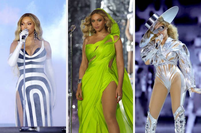 Side-by-sides of Beyoncé&#x27;s tour looks