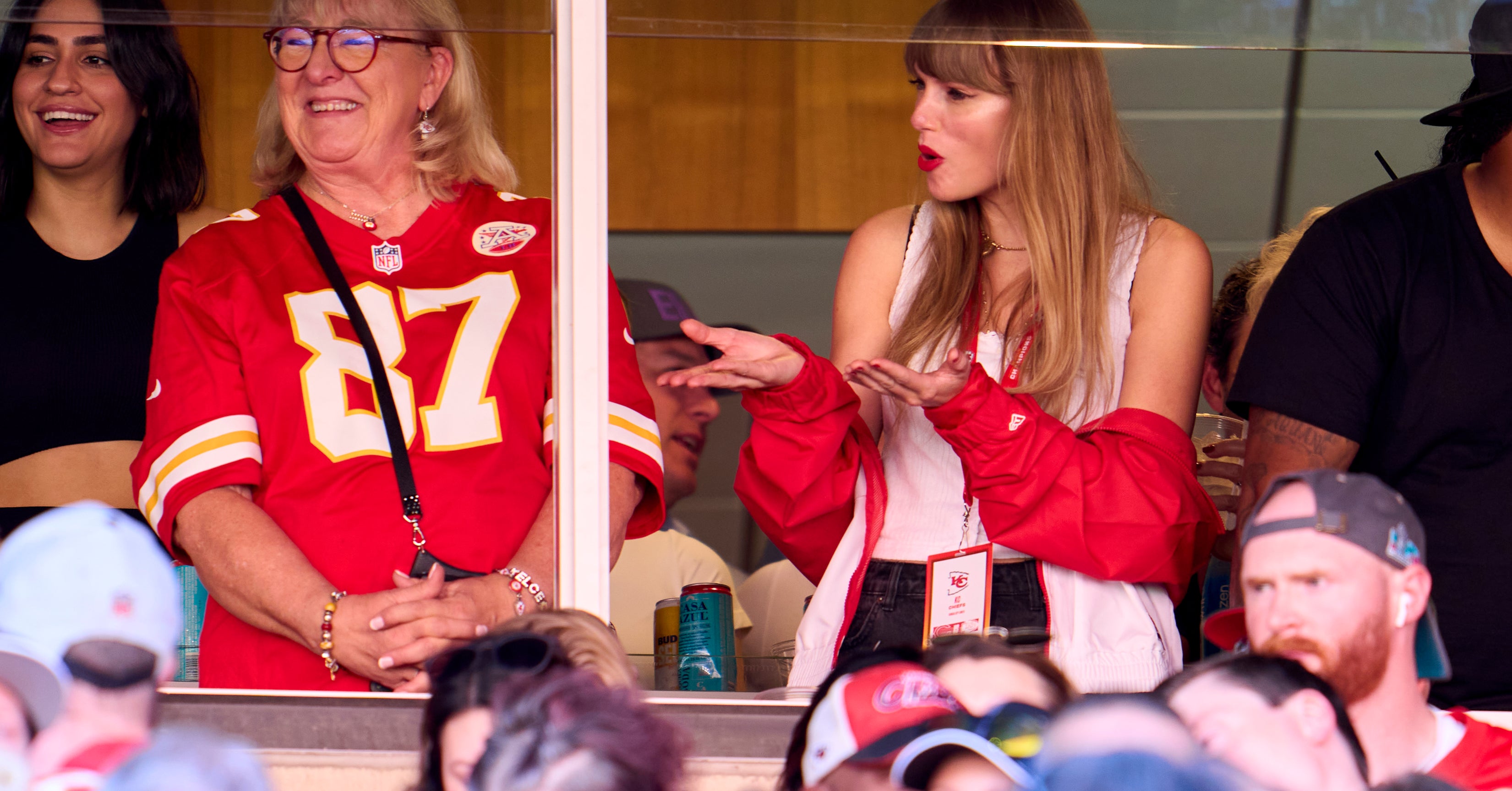 Travis Kelce's Mom On Meeting Taylor Swift