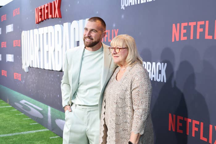 closeup of him with his mom