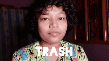 Jagyasini Singh saying, &quot;trash&quot;