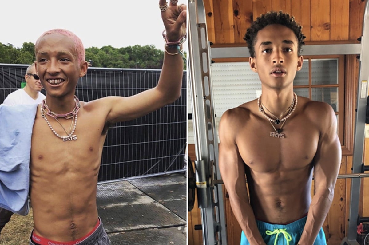 Bulked Up Jaden Smith Calls Out Haters Who Only Post His Skinny