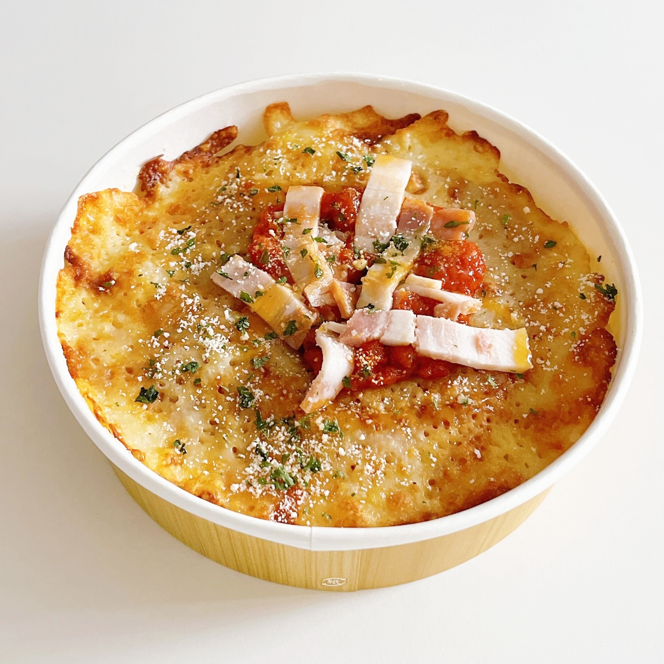 FamilyMart(ファミリーマート)のオススメの新商品「焼きチーズのアラビアータグラタン」