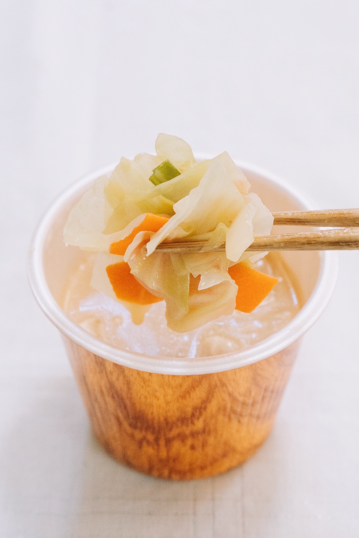 ほっともっとのおすすめグルメ「野菜ちゃんぽんスープ（麺なし）」