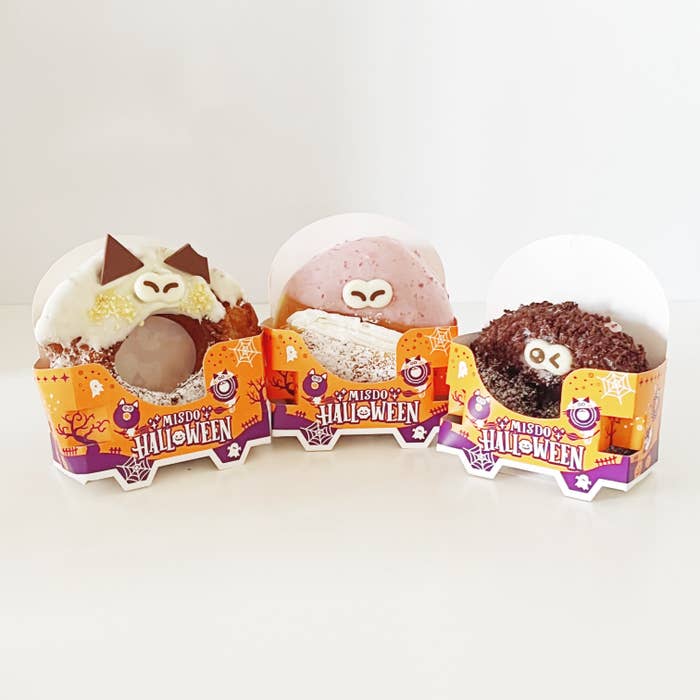 ミスタードーナツのおすすめのドーナツ「ホワイトファッションキャット」「ストロベリーフランケン」「チョコザクウルフ」