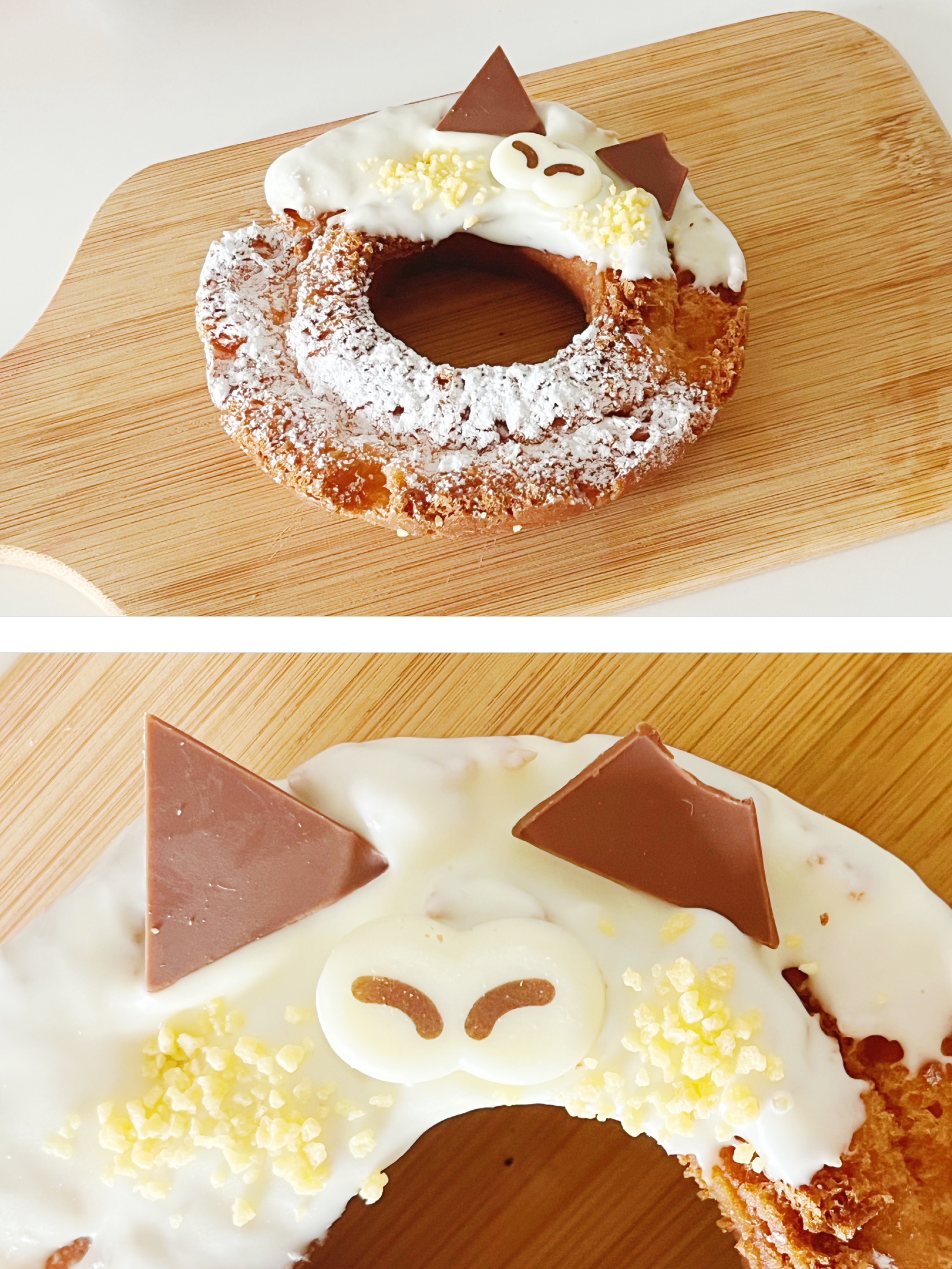 ミスタードーナツのおすすめのドーナツ「ホワイトファッションキャット」