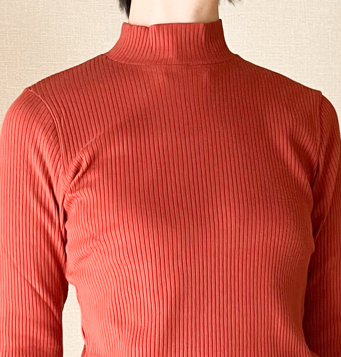 UNIQLO（ユニクロ）のおすすめトップス「リブハイネックT（長袖）」