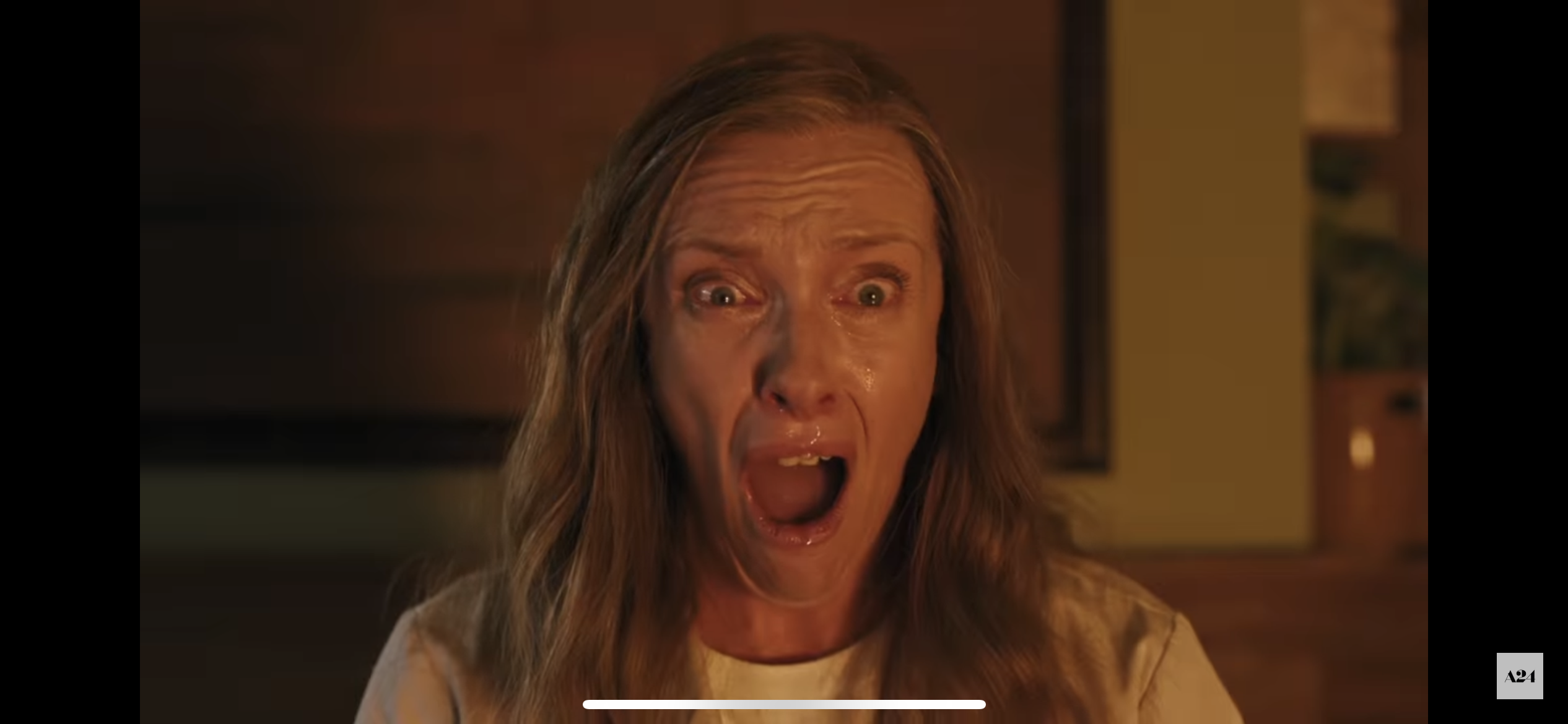 Toni Collette screaming