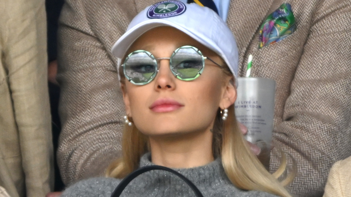 Ariana Grande's Wimbledon Sunglasses Are Very 'Wicked