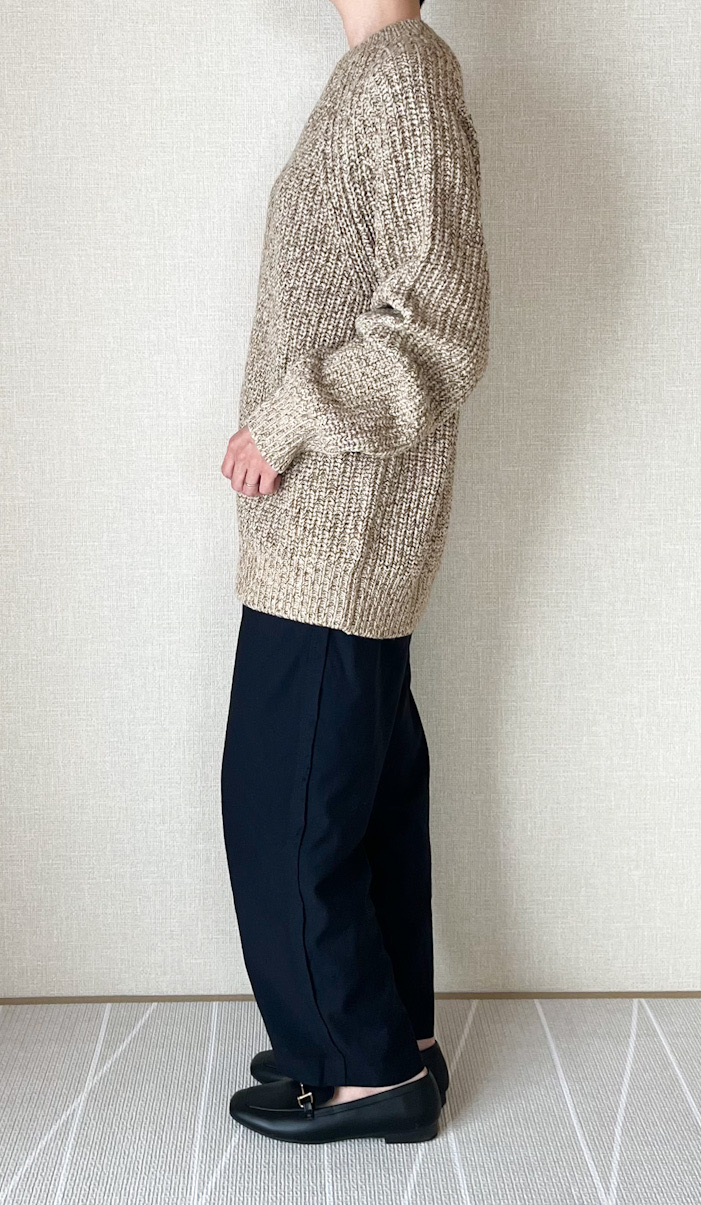 GU(ジーユー)のおすすめ新作トップス「ローゲージアゼセーター(長袖)」