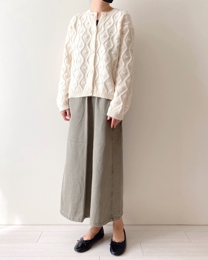 ユニクロのオススメのスカート「デニムイージースカート」