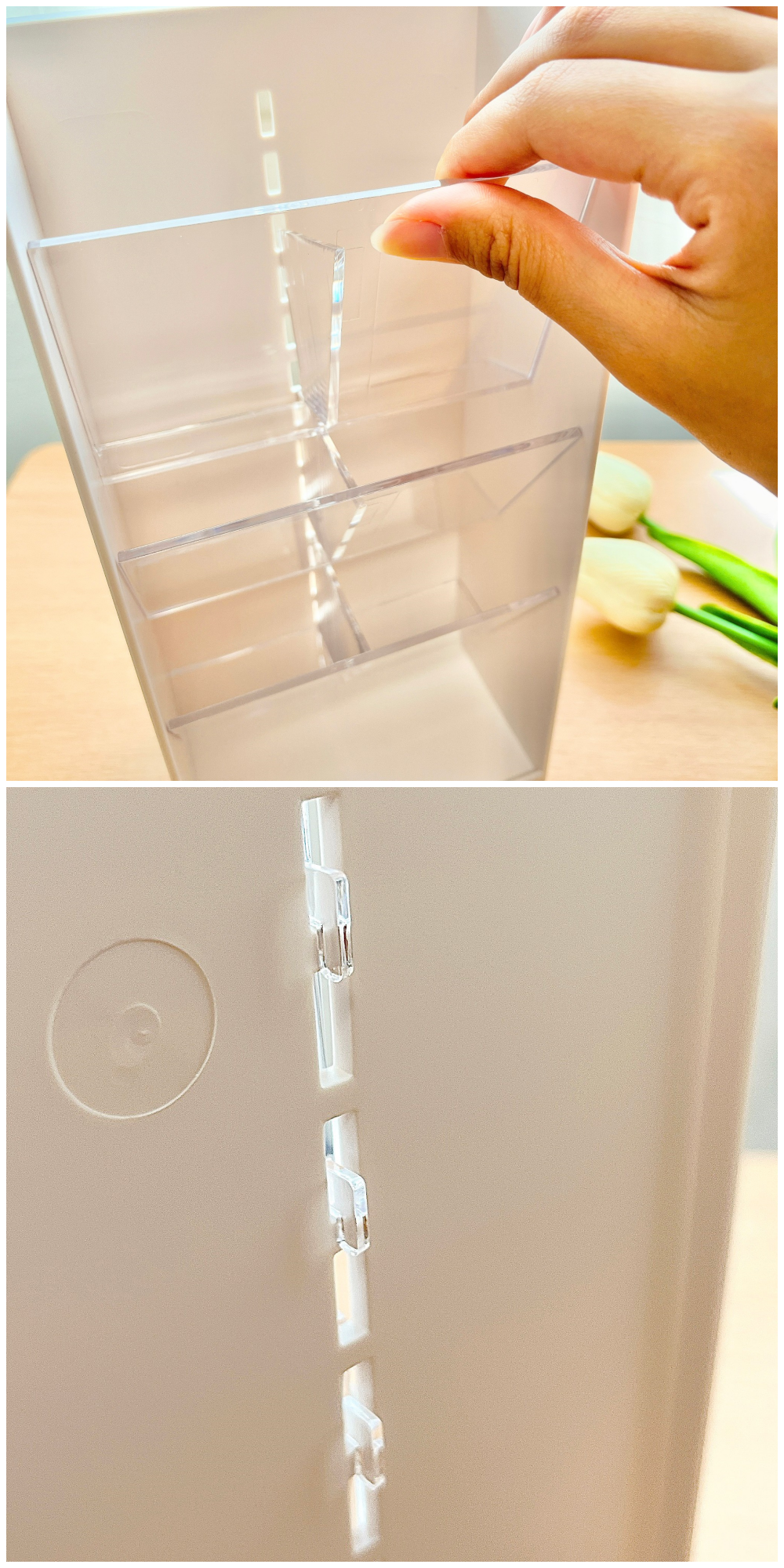 LOFT（ロフト）のオススメのグッズ「コスメ立体収納ケース 4段 ホワイト tower（タワー）」