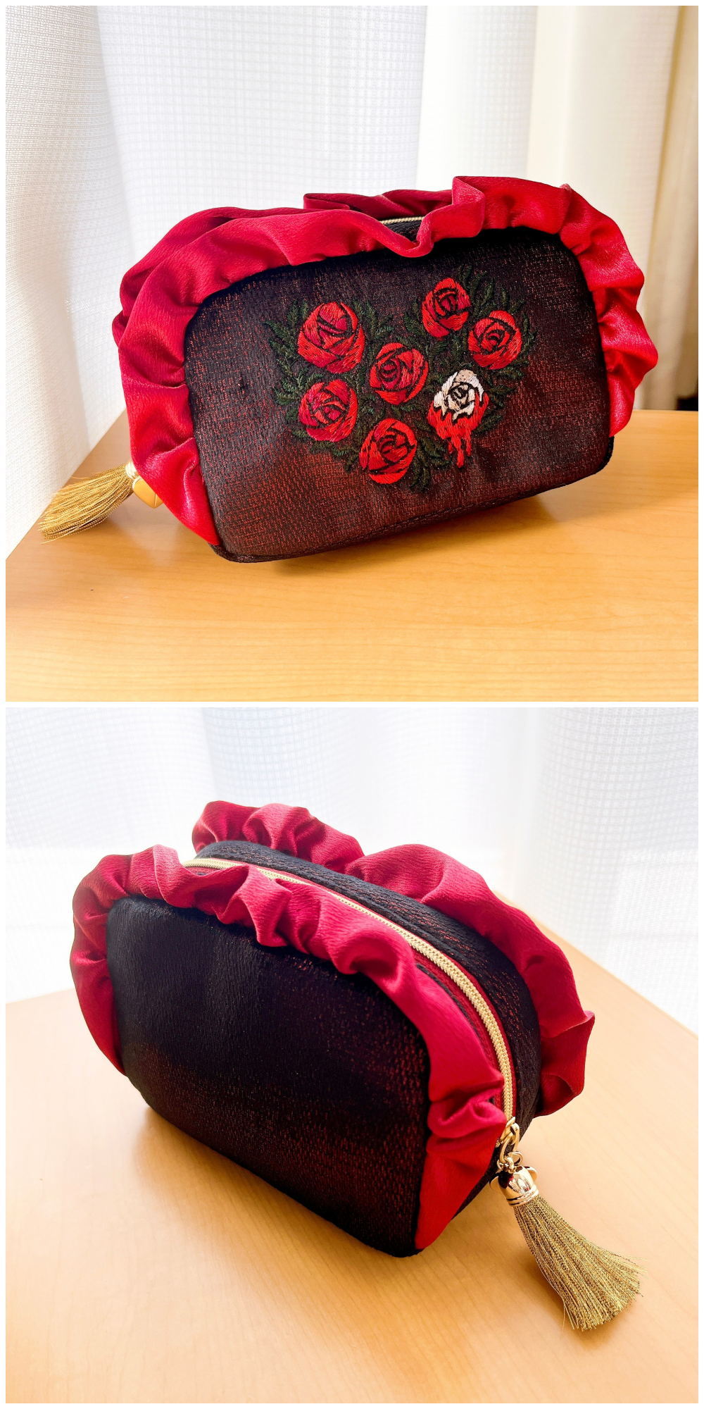 Francfranc(フランフラン)のオススメのポーチ「ディズニー VILLAINS NIGHT / クイーンオブハート / ポーチ」