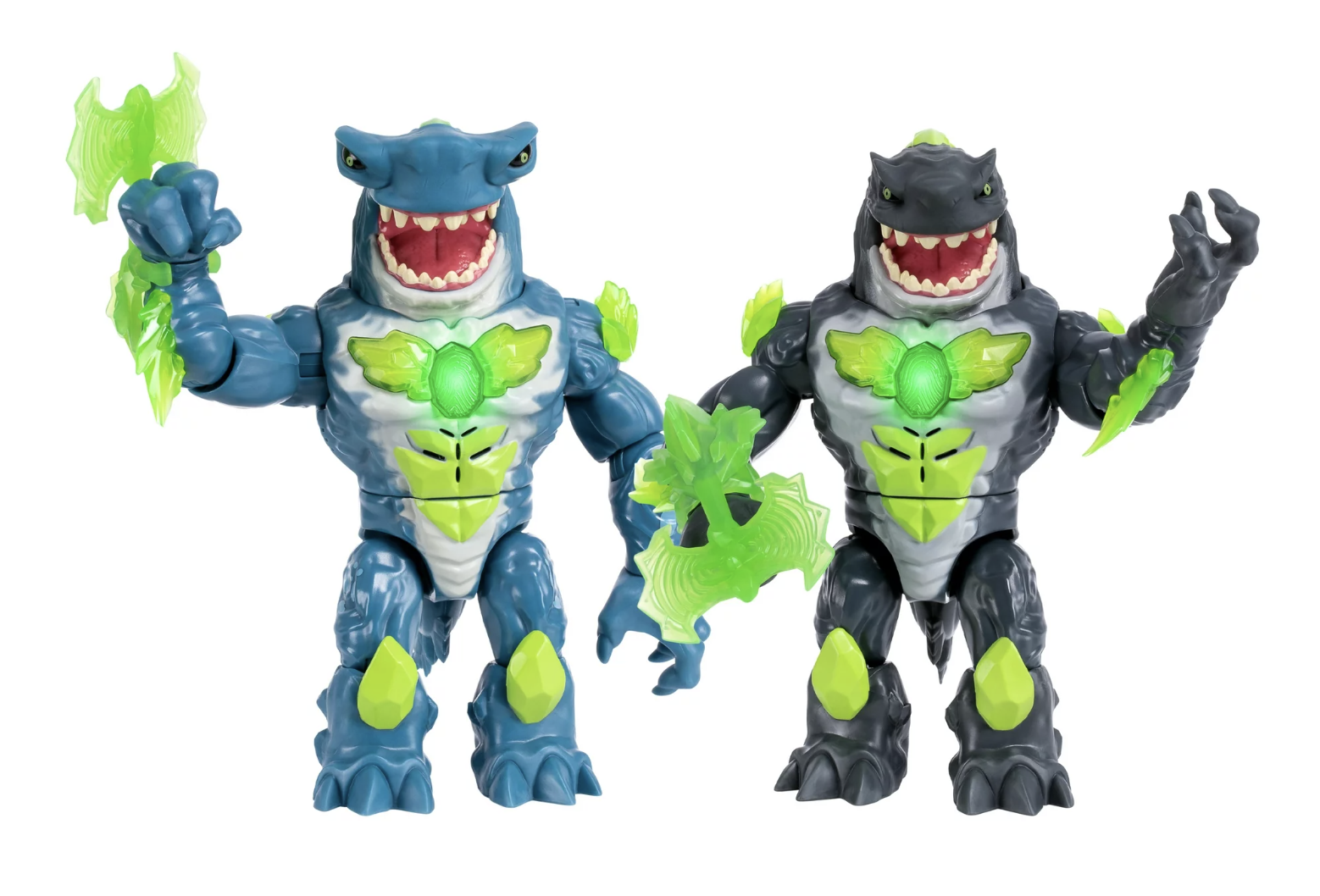 Havoc Hammerhead and Mayhem Megashark