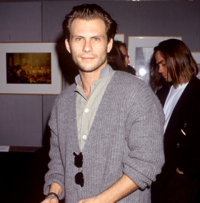 Closeup of Christian Slater