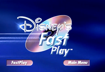 Disney&#x27;s FastPlay menu