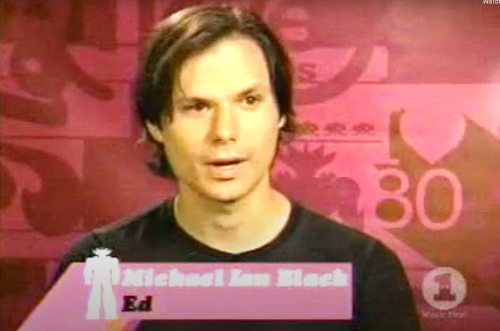 Closeup of Michael Ian Black