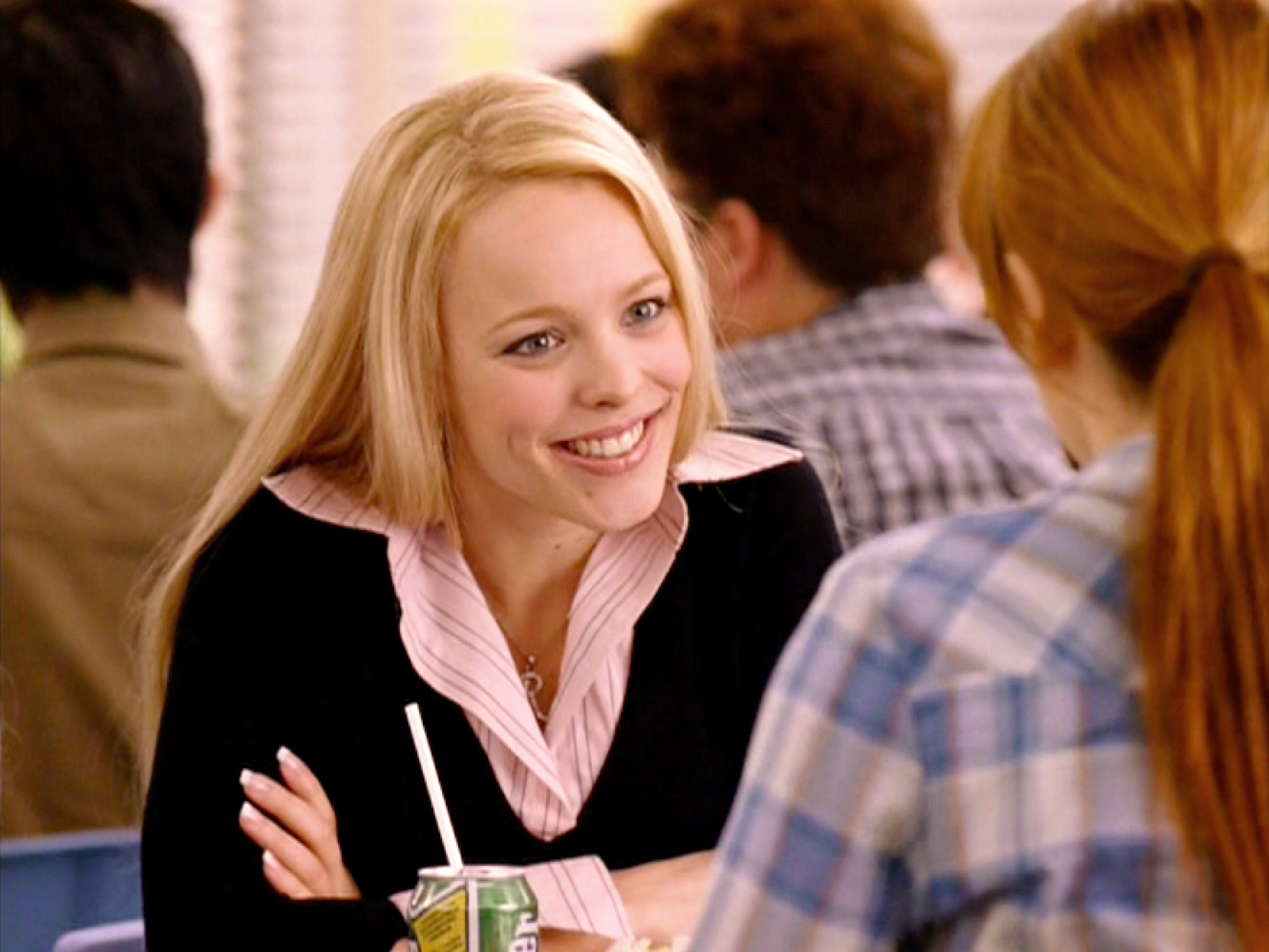 Rachel McAdams as Regina George smiling in a scene from &quot;Mean Girls&quot;