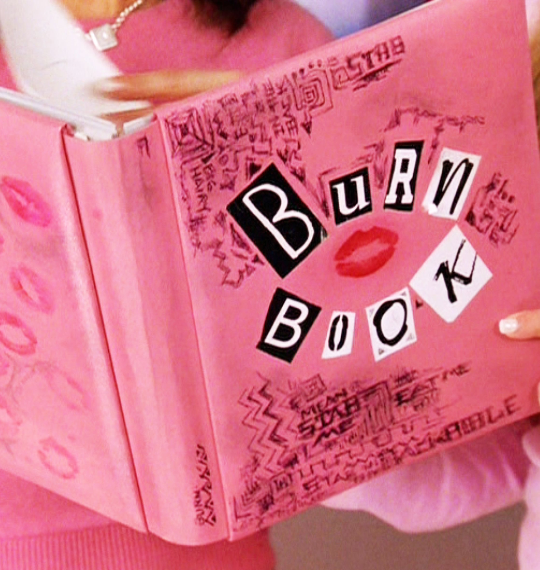 Closeup of the Burn Book