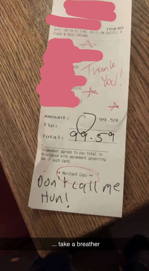 &quot;Don't. call me hun!&quot;