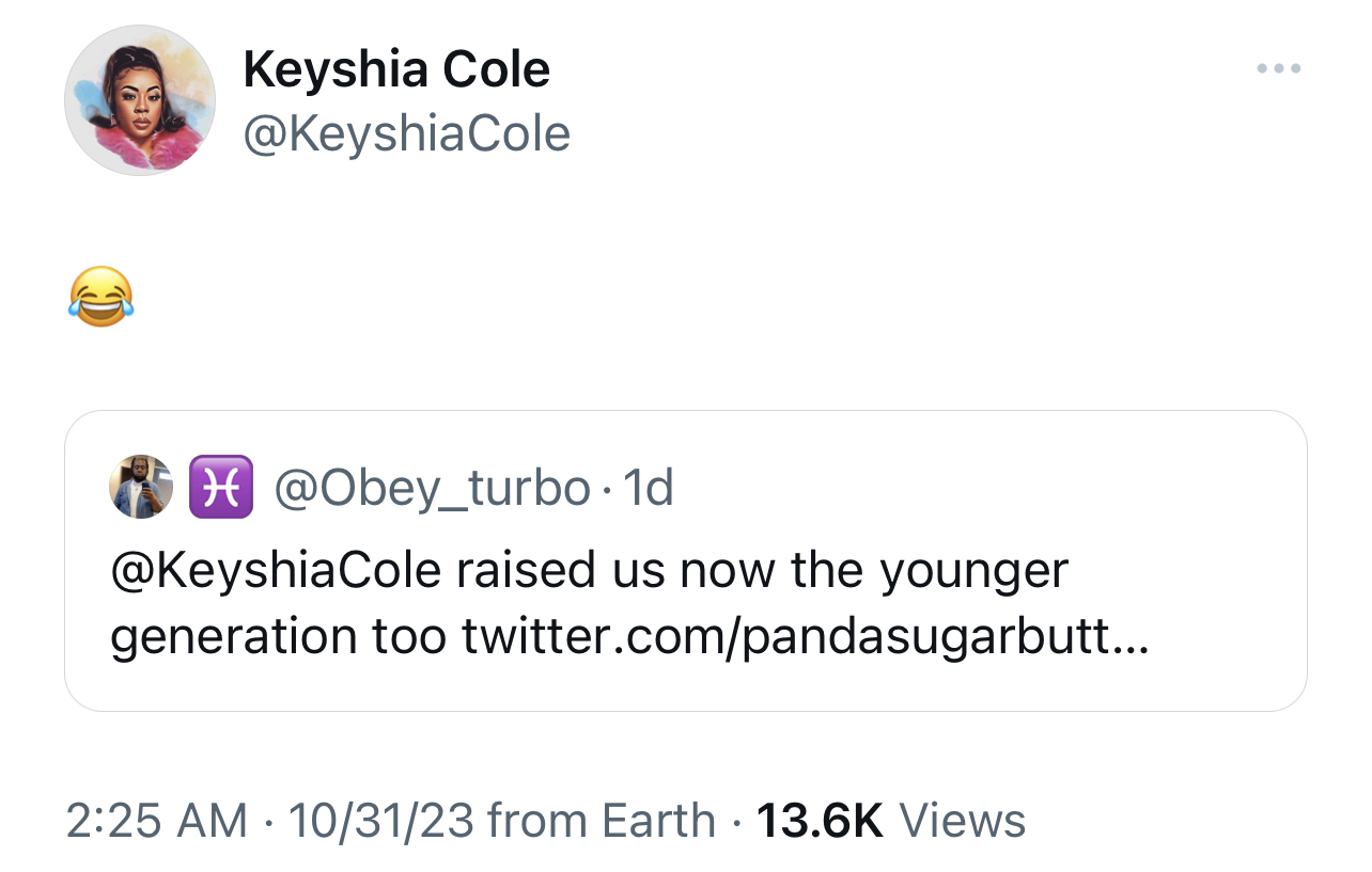 Keyshia cole sounds like a love song