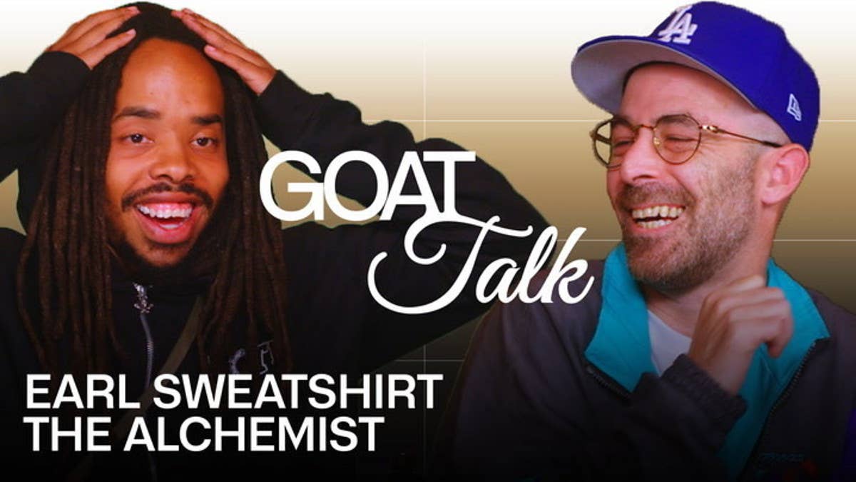 Earl Sweatshirt and The Alchemist declare their GOAT meme, radio freestyle and Halloween candy, as well as their Worst of All Time album cover. This is GOAT Ta