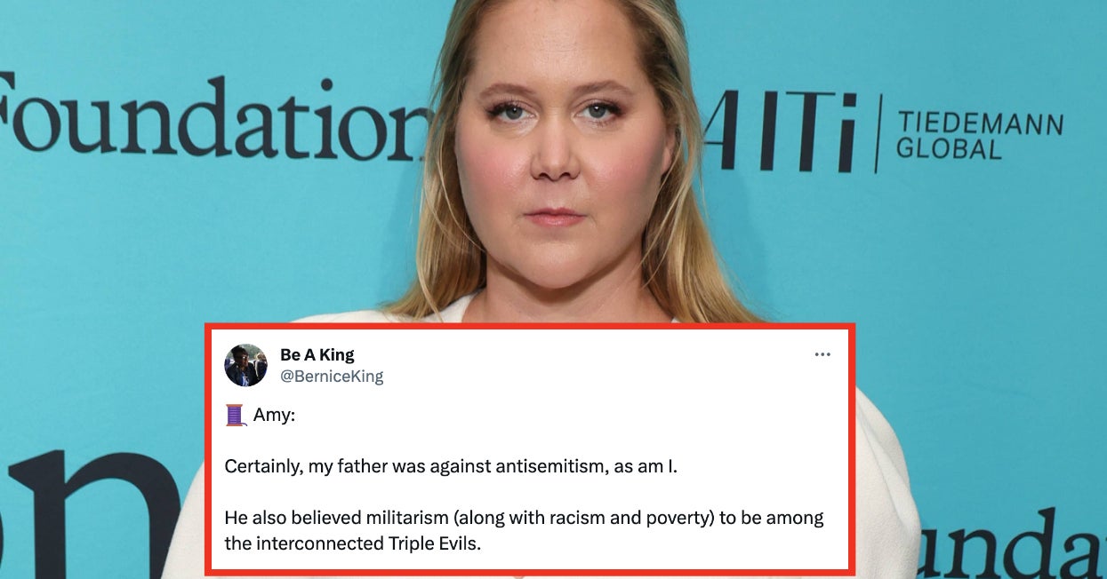 Amy Schumer’s Israel Post Gets Reaction From MLK’s Daughter Amy Schumer’s Israel Post Gets Reaction From MLK’s Daughter